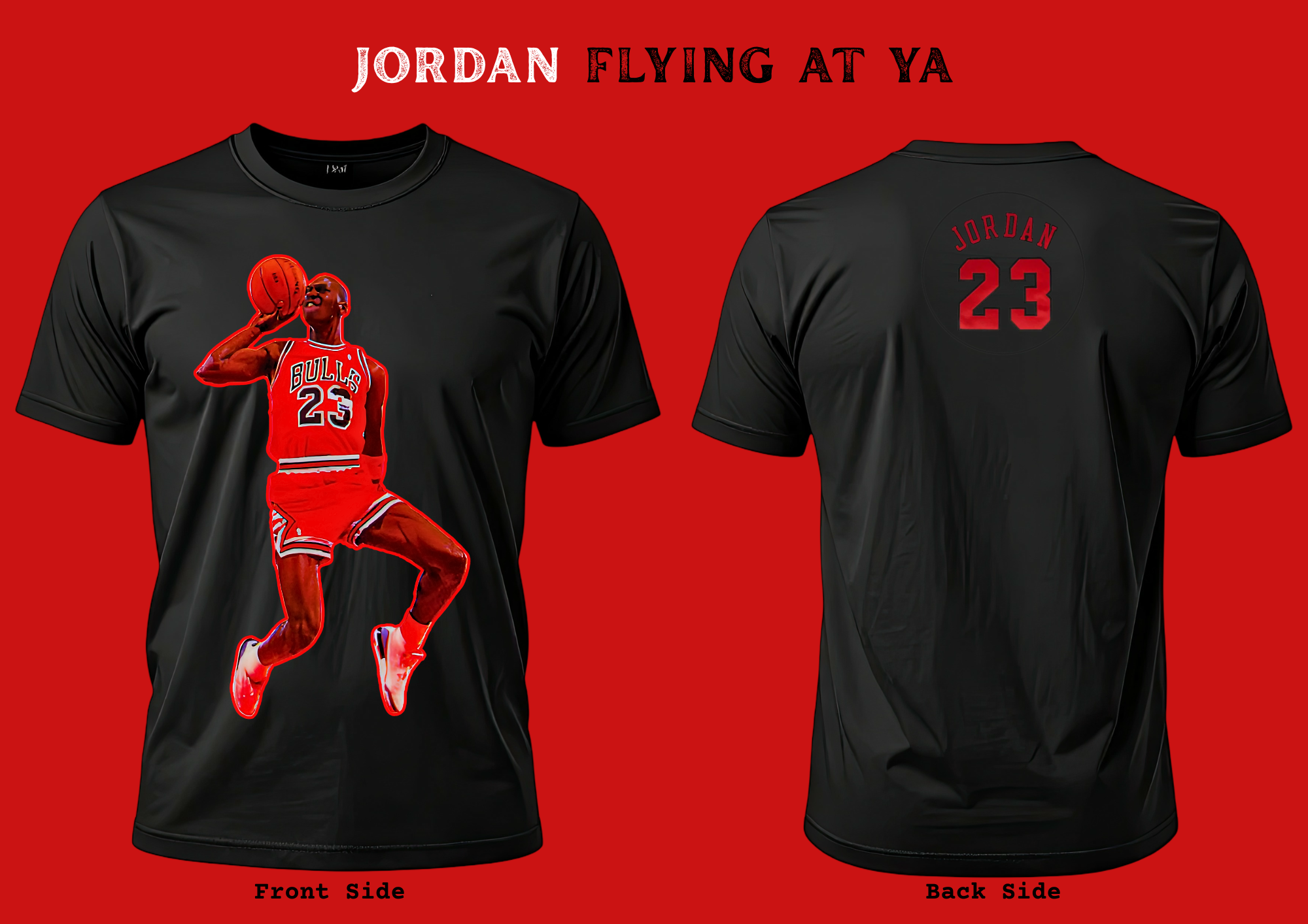 Jordan "Flying at You"